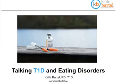 Webinar: Talking T1D and Eating Disorders