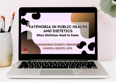 FREE: Fatphobia in Public Health and Dietetics: What Dietitians Need to Know